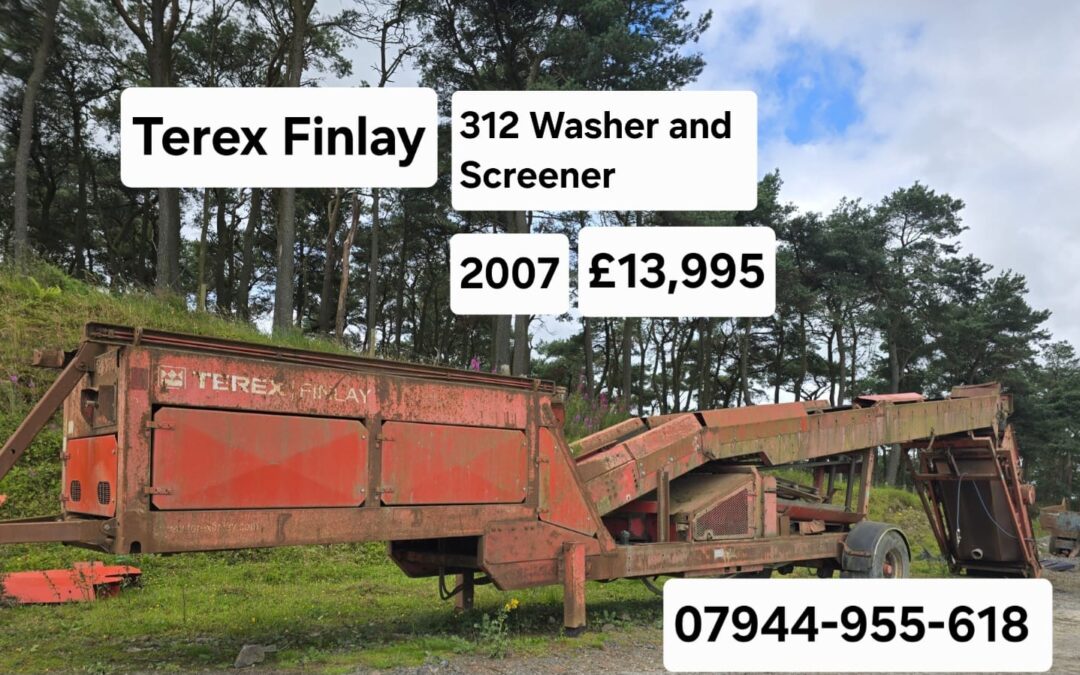 Terex Finlay 312 Washer & Screener